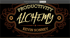 Desktop Screenshot of productivityalchemy.com